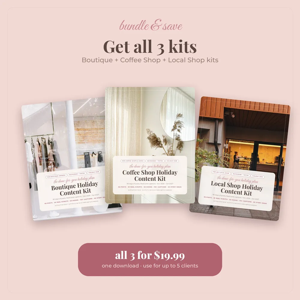 Social Media Manager Bundle: all three kits